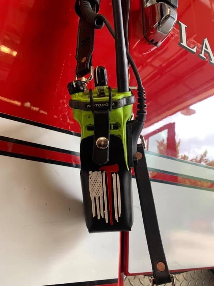 Traditional radio strap