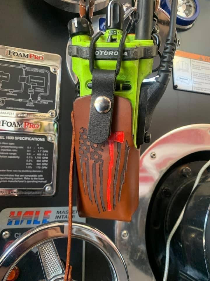 Traditional radio strap