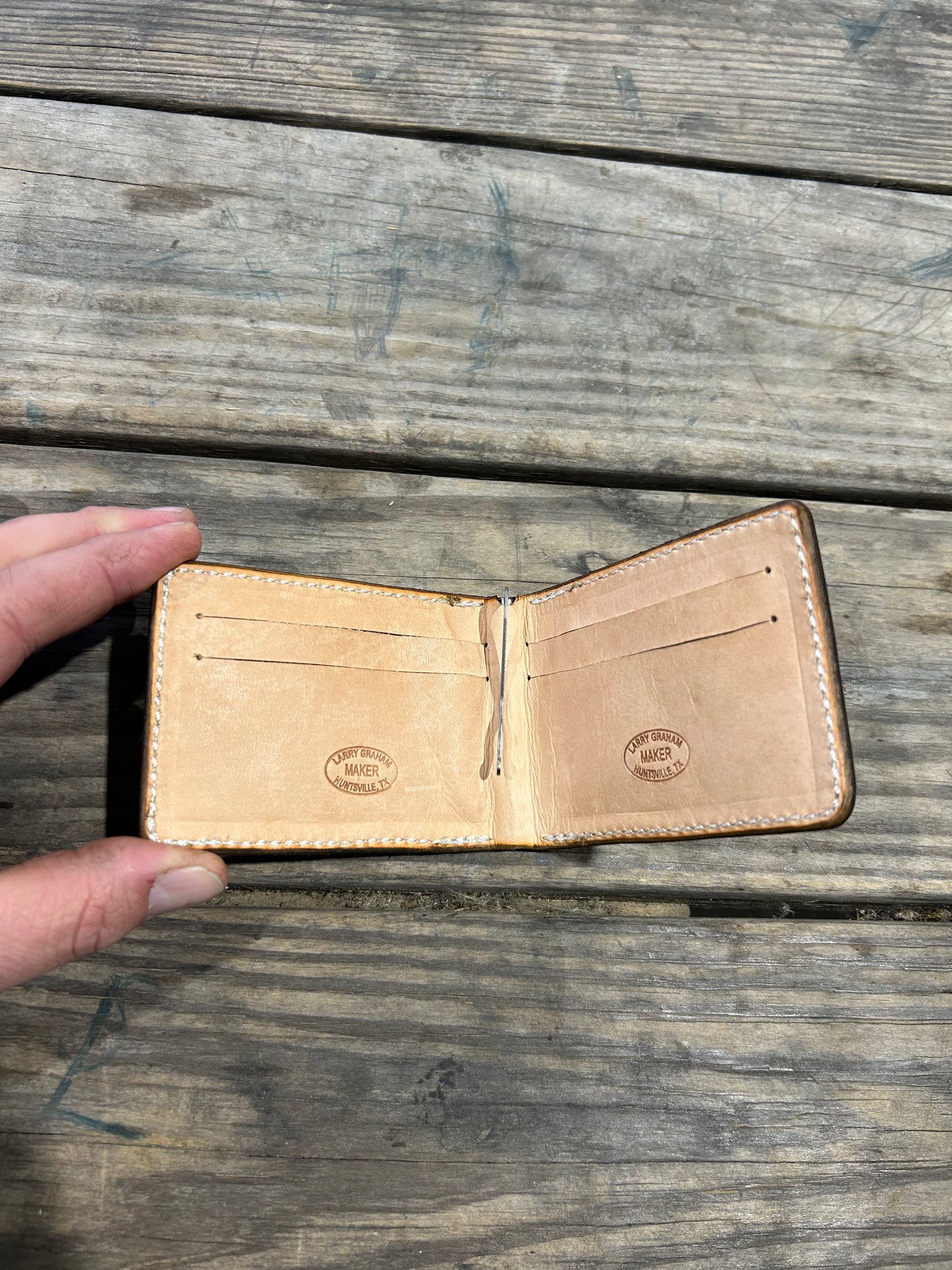 Blue Floral Wallet