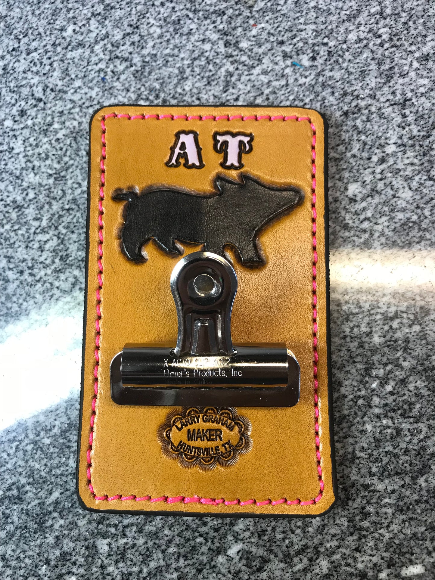 Custom number clips