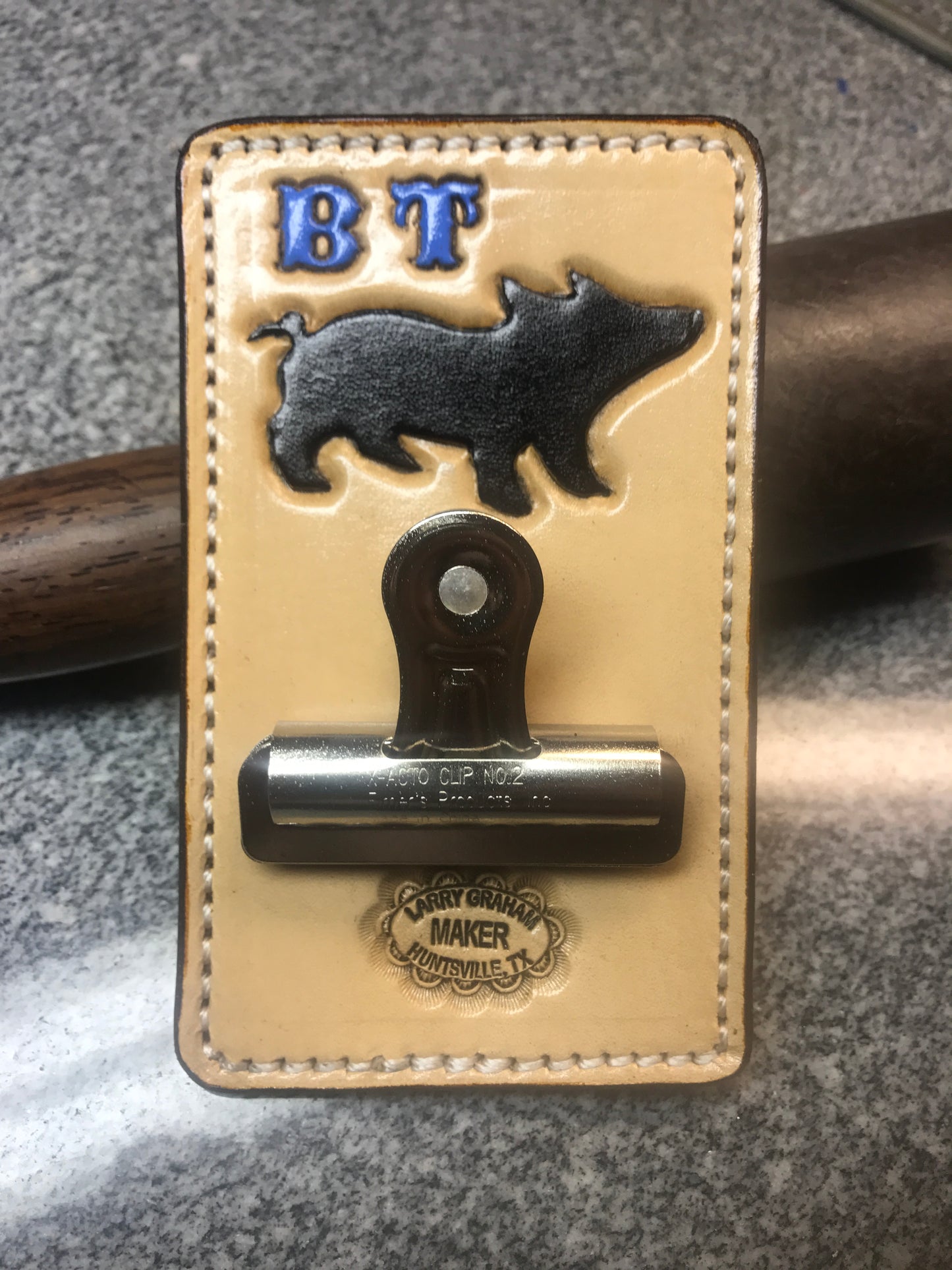 Custom number clips