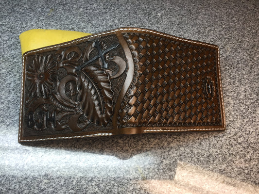 Custom front pocket wallet.